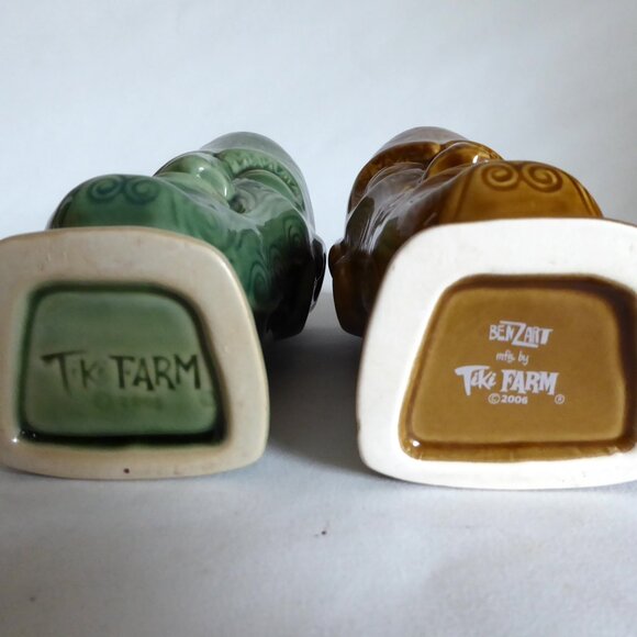 NEW 2006 TIKI FARM BENZART VICIOUS & MALICIOUS CERAMIC TIKI MUG LOT - Picture 14 of 14
